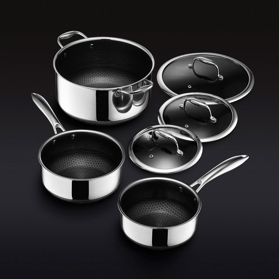 Hybrid Pot Set with Lids, 6-pc N7