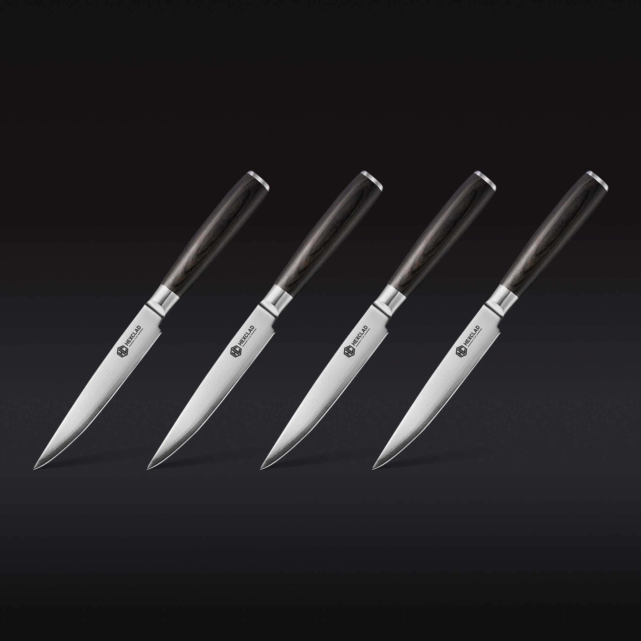Steak Knife & Bistecca Plate Set, 8-pc (Espresso)