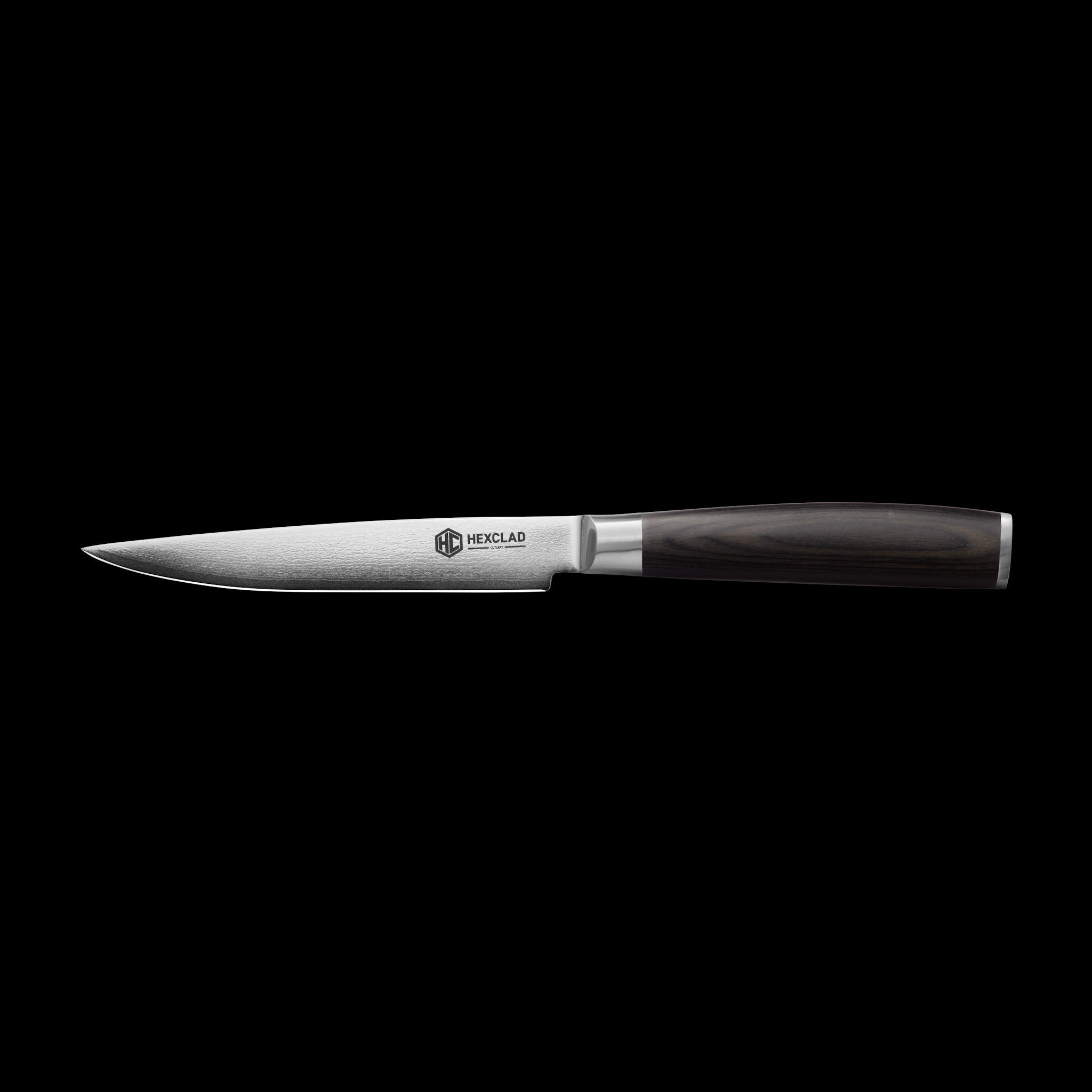Damascus Steel Steak Knife Set, 8-pc (Espresso)