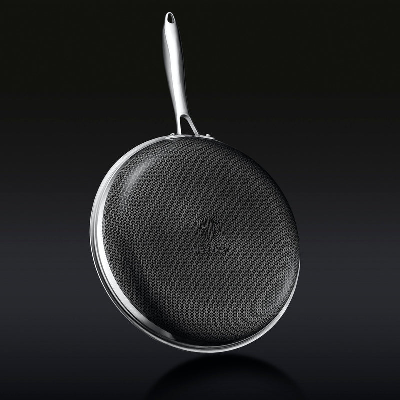 Hybrid Fry Pan Set with Lids, 6pc S6